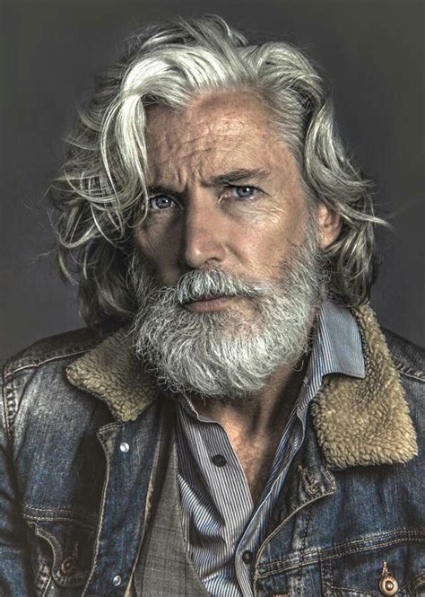 Pinterest Grey Hair Men Older Mens Hairstyles Men With Grey Hair