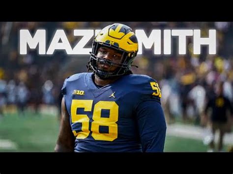 Mazi Smith Michigan Dt Highlights Freak Of Nature Youtube