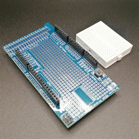 Protoshield V Per Arduino Mega Mini Breadboard Punti