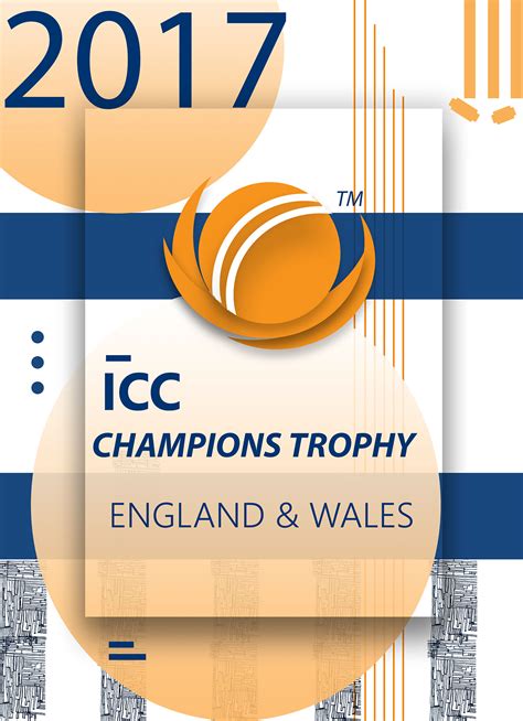 ICC Champions Trophy Poster-Redesigned. on Behance