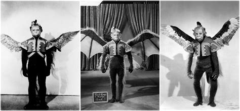 Photos of Various Flying Monkey’s Costume Tests, Alternate Version With Bat Wings, for ‘The ...