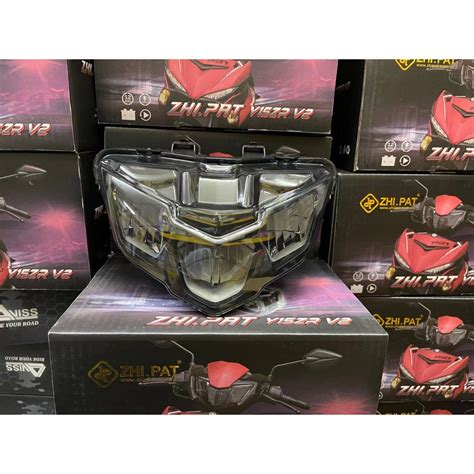 Yamaha Y V Y Zr V Head Lamp Led Smoke Lampu Depan Headlamp