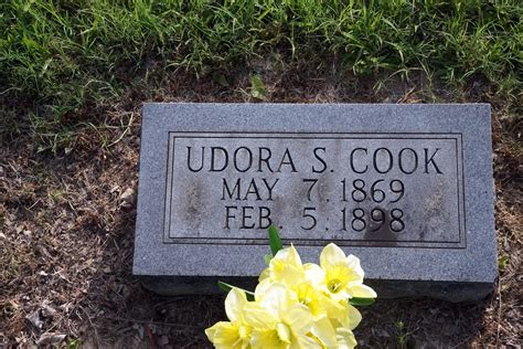 Udora Ann Snodgrass Cook 1869 1898 Find A Grave Memorial