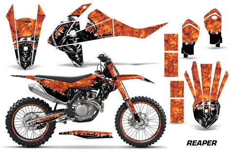 Sx F Xc F Ktm Motocross Graphic Decal Sticker Kit