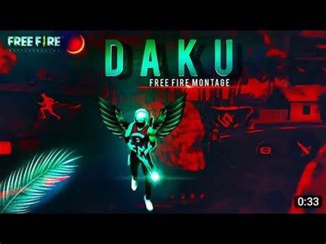 Daku Free Fire Best Sync Montage Daku Free Fire Tik Tok Remix Montage