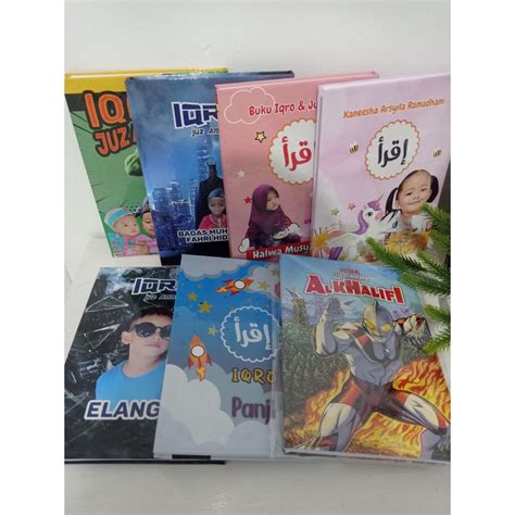 Jual Buku Iqro Dan Juz Amma Anak Custom Nama Foto Shopee Indonesia