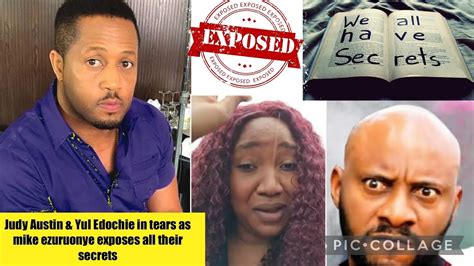 Judy Austin Yul Edochie In Tears As Nollywood Actor Mike Ezuruonye