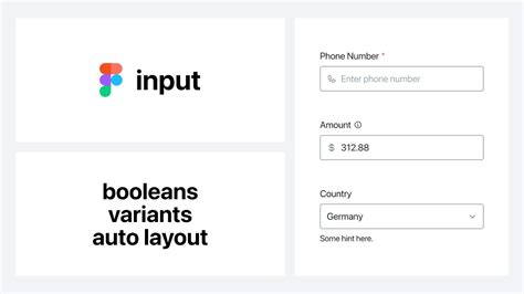 Figma Tutorial Input Component Youtube