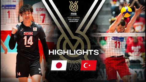 JPN Vs TUR Highlights Men S OQT 2023 YouTube