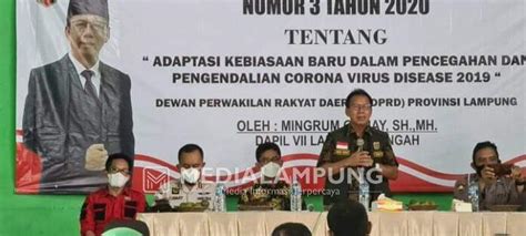 Ketua DPRD Lampung Mingrum Gumay Ajak Masyarakat Lamteng Tetap Patuhi