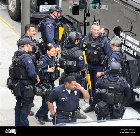 Los Angeles California Usa 6th June 2013 The Los Angeles Police