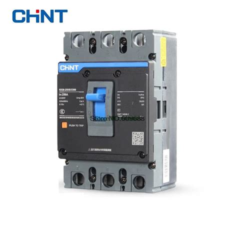 Chnt 50a 63a 80a 100a 125a Mccb Molded Case Circuit Breaker Air Switch