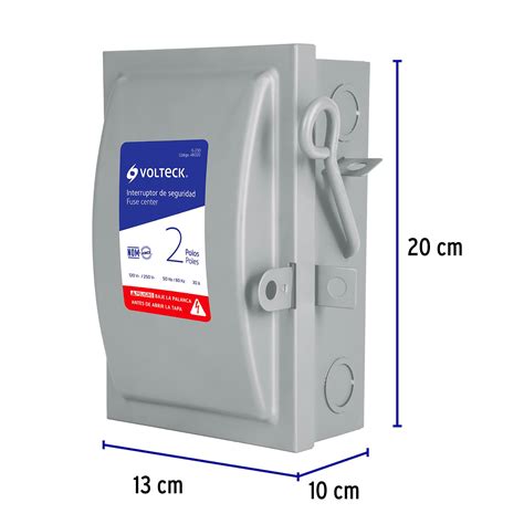 Ficha Tecnica Interruptor De Seguridad Polos A Volteck