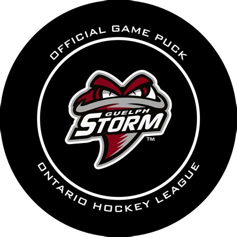 OHL Guelph Storm Official Game Puck (Season 2021-2022) - Storm#3 – Ogre ...