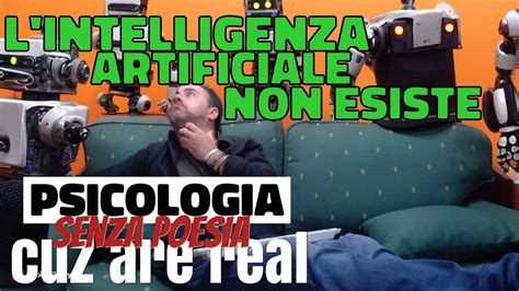 L Intelligenza Artificiale Non Esiste YouTube