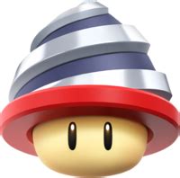 Drill Mushroom - Super Mario Wiki, the Mario encyclopedia