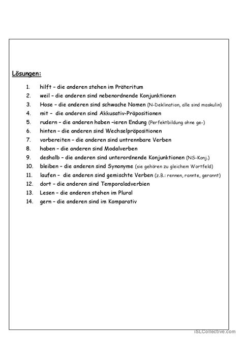 Kuckucksei 2 allgemeine Deutsch DAF Arbeitsblätter pdf doc