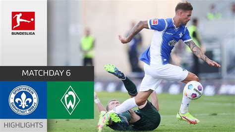 Darmstadt With First 3 Points Darmstadt 98 SV Werder Bremen 4 2