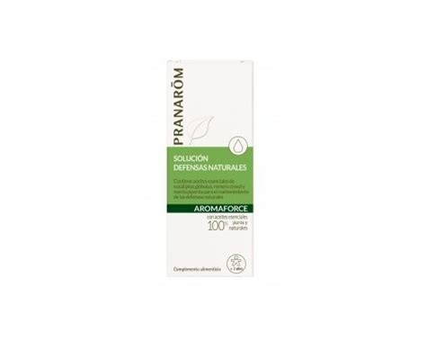 Pranar M Aromaforce Soluci N Defensas Naturales Ml