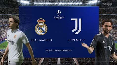 Fifa 23 Real Madrid Vs Juventus Santiago Bernabeu Stadium Champion