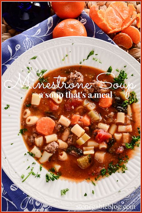 6 Hearty Heartwarming Winter Soups Stonegable