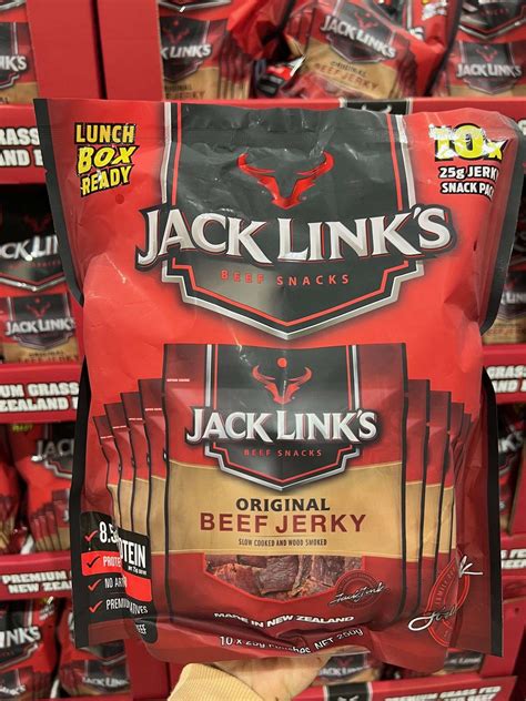 Jack Link’s Original Beef Jerky 10 X 25g Nz Made Worldwide Delivery