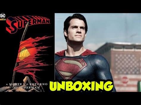 Unboxing Omnibus A Morte E Retorno Do Superman Dc Youtube