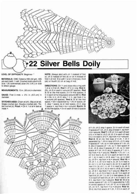 An Article From The Knitting Book Featuring Crocheted Doily And Other