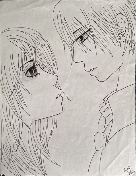 Pencil Drawings Of Anime Couples