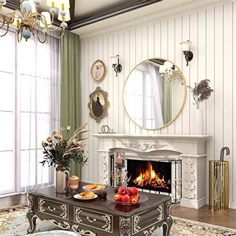 ROUND MIRROR METAL Frame Circle Mirror Wall Mirror For Entryway 18