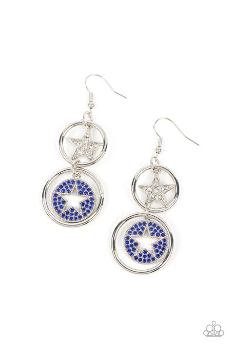 Paparazzi Accessories Liberty And Sparkle For All Blue Paparazzi