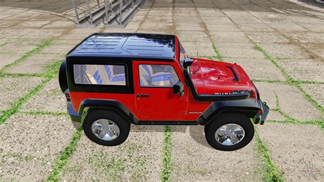 Jeep Wrangler Rubicon Jk For Farming Simulator