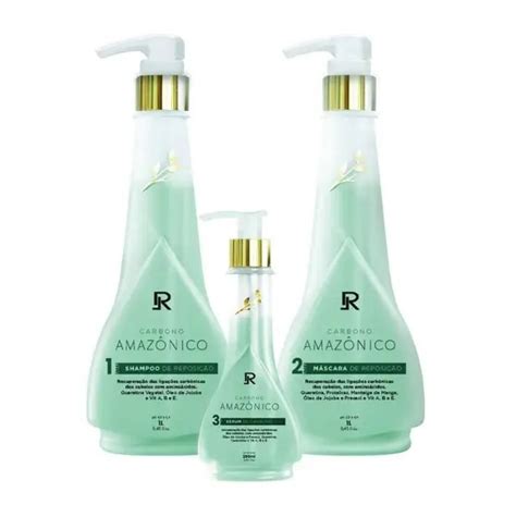 Raiz Latina Kit Reposi O De Carbono Amaz Nico Broto Cosmeticos