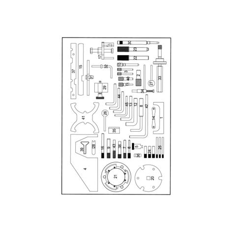 Coffret Calage Complet Ford Mazda Volvo CLAS OM 6600