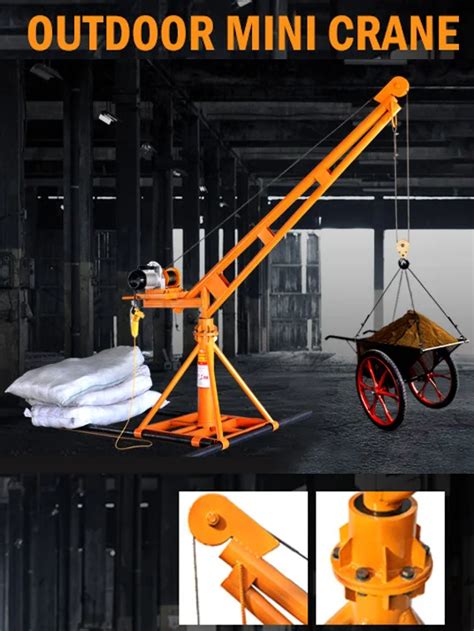 House Construction Industry Materials Portable Small Jib Lift Monkey