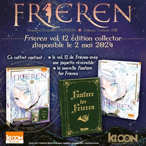 Frieren 12 Aura Son édition Collector 29 Février 2024 Manga News