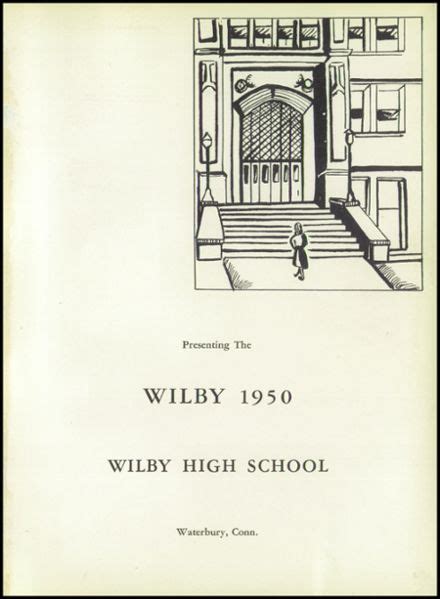 Explore 1950 Wilby High School Yearbook, Waterbury CT - Classmates