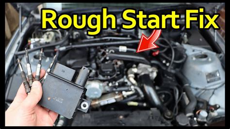 Bmw M Glow Plugs Module Relay Replacement Rough Start Fix Youtube