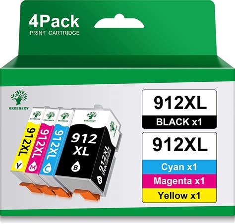 GREENSKY 912XL Compatibles Pour Cartouche HP 912 XL 912XL Pack Pour HP