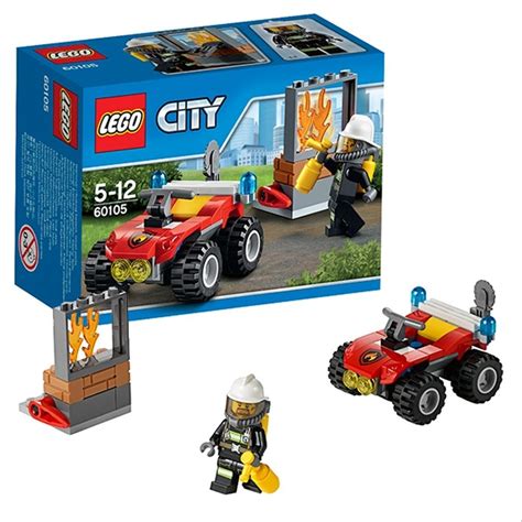 Jual LEGO City 60105 Fire ATV Set Building Fireman Extinguisher