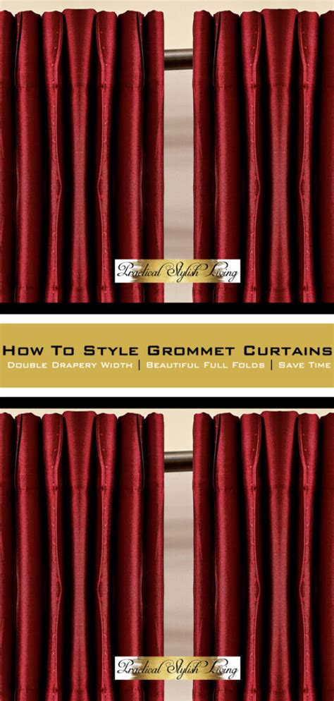 Grommet Curtains | Practical Stylish Living | Luxe Home Decor