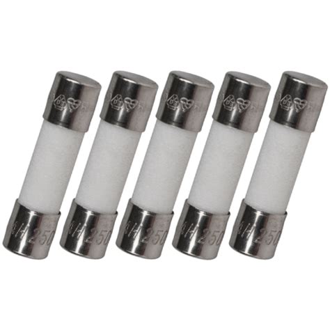 12A Slow Blow Ceramic Fuse 5x20mm T12A 250V Pack Of 5 EBay