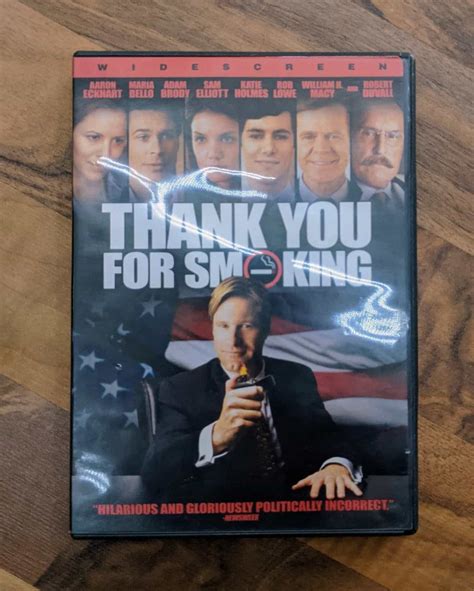 Thank You For Smoking Dvd Movie