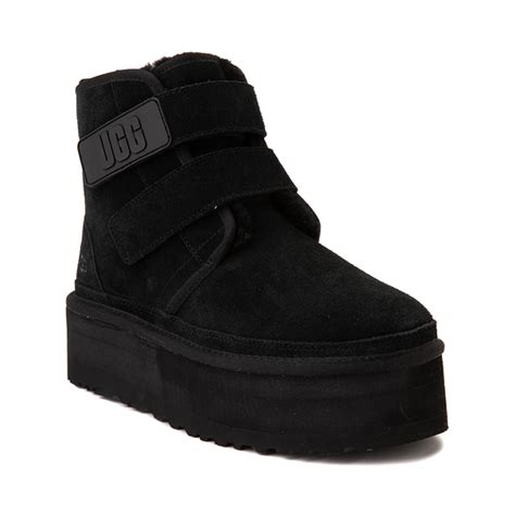 Womens Ugg® Neumel Platform Chukka Boot Black Journeys