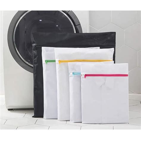 Lot de 4 filets à linge en maille filet 799 Cdiscount Electroménager