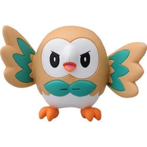 Gen Pokemon Rowlet Moncolle Monster Collection Ex Emc Takara Tomy