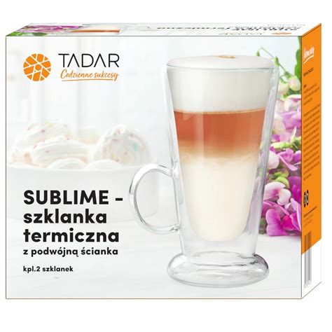 Szklanki Termiczne Do Kawy Tadar Sublime Latte Ml Szt Tadar Pl