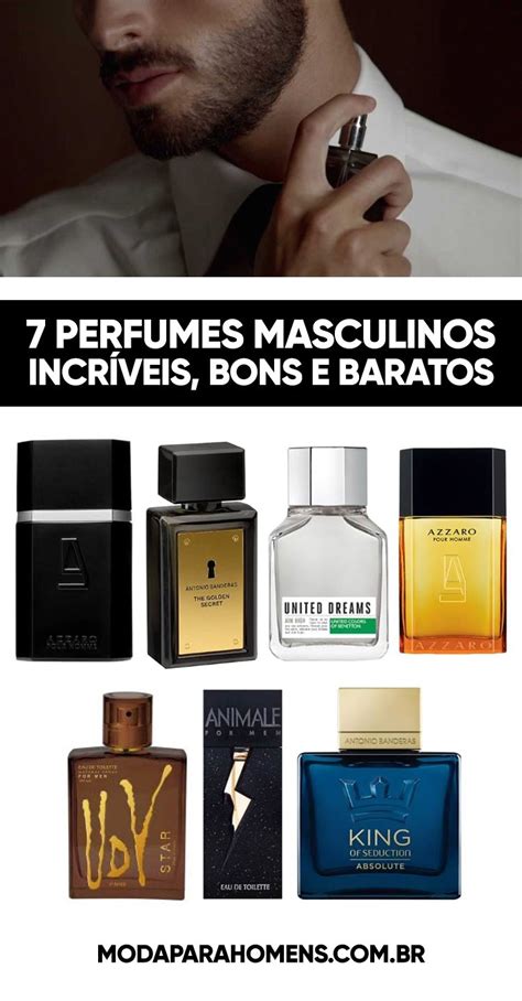 7 Perfumes Masculinos Incríveis Bons E Baratos Moda Para Homens