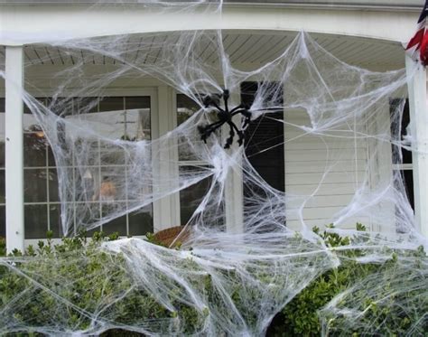 Spider Webs Outdoor Halloween Decorations – Decoration Love