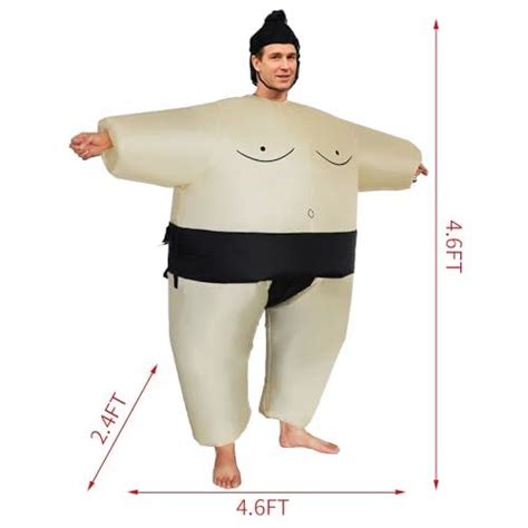 Shdejtg Inflatable Sumo Wrestling Suits For Adult 5 62ft59 74in